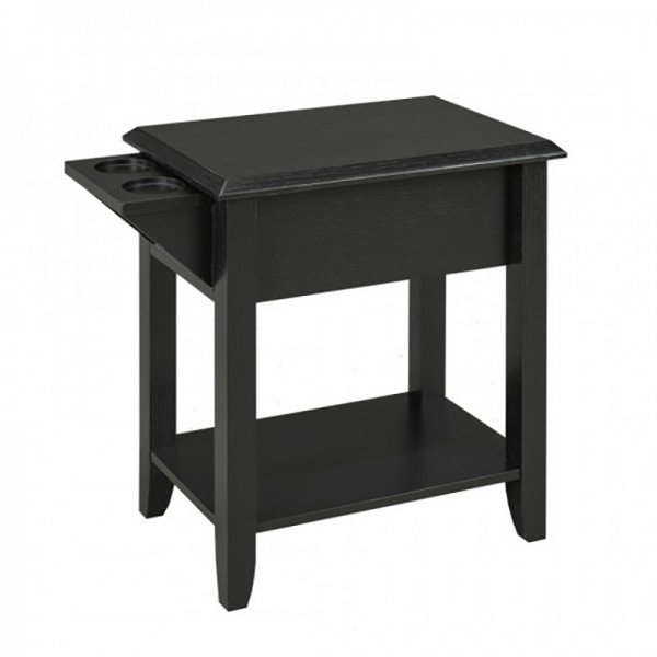 TELEPHONE STAND BLACK